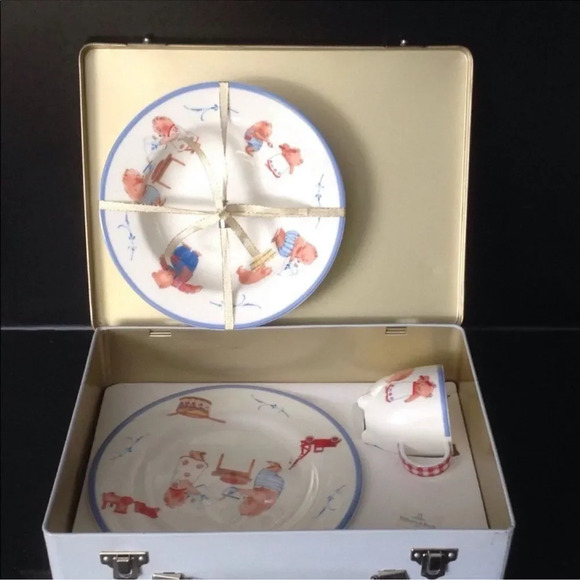 Villeroy & Boch’ Vintage Bear Child’s Set NWT - Picture 2 of 6